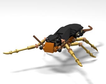 Lego® MOC Forficula auricularia-Common earwig-Instructions