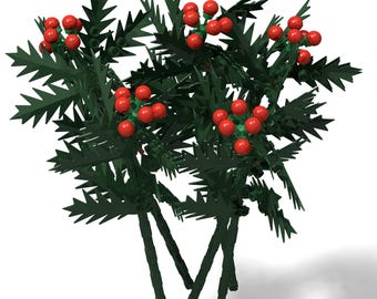 Lego MOC Coquina Flower For Christmas