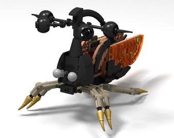 Lego® MOC Bocydium globulare-Brazilian Treehopper-Instructions