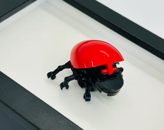 Lego® MOC Cocinella septempunctata (Seven-spotted Lady Beetle)-Instructions