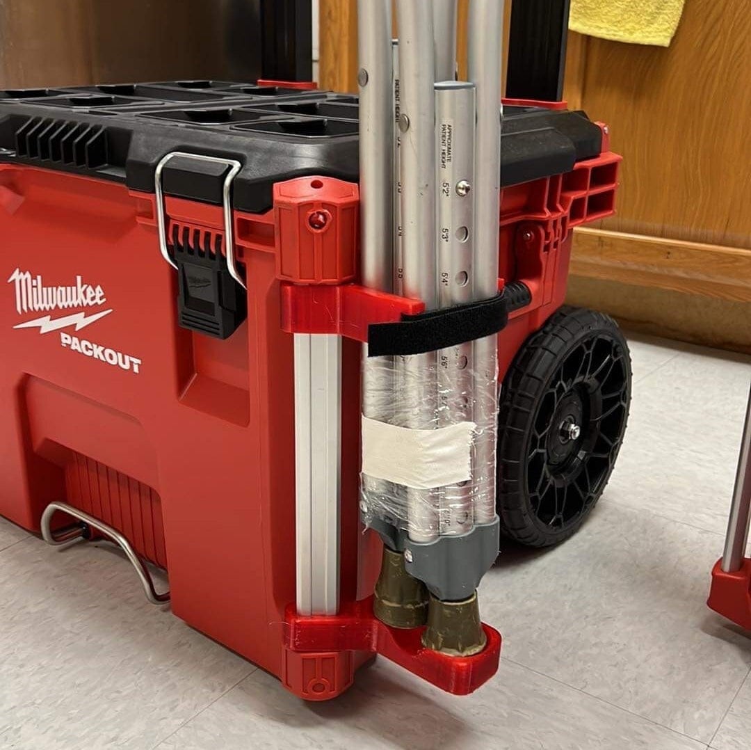 Crutches Mount for Milwaukee Tool Box Etsy