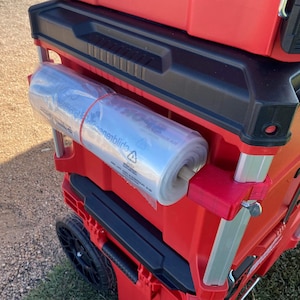 Ice Bag or Tape Roll Mounts for Milwaukee Packout Tool Box