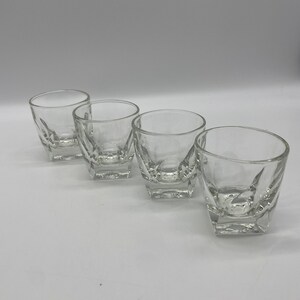 Hazel Atlas Gothic 4” Double Old Fashioned -Set of 4