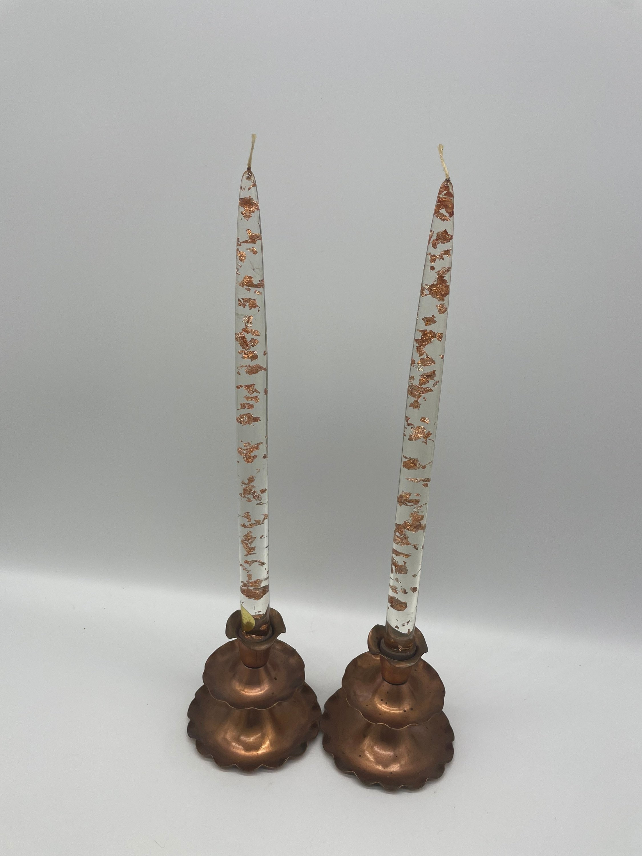 Vintage Lucite Candles Etsy