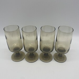 Vintage Libbey Tawny Whiskey Sour Glasses-Set of 4 glasses