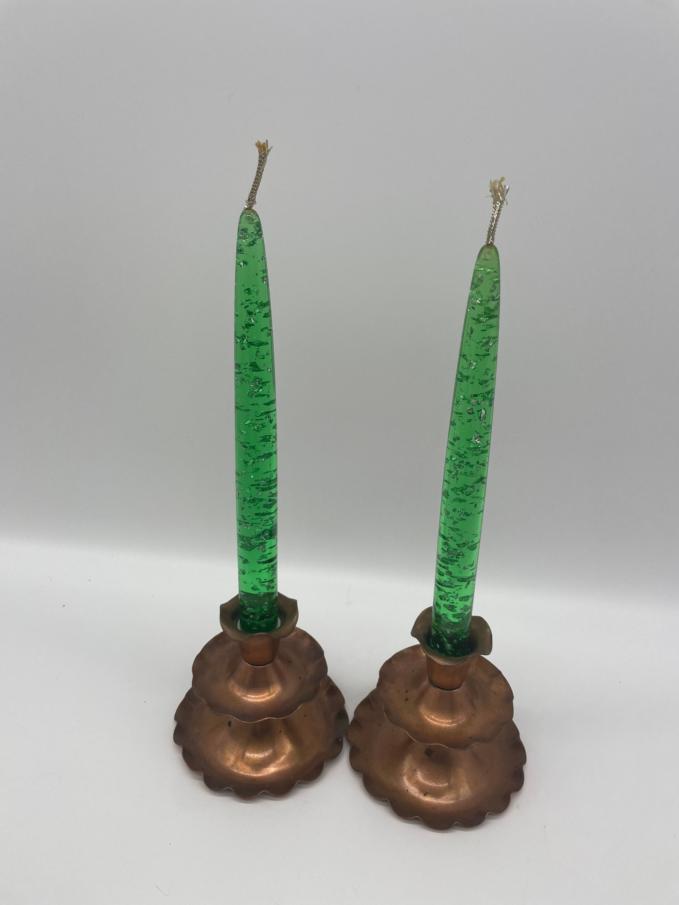 Vintage Lucite Candles Etsy