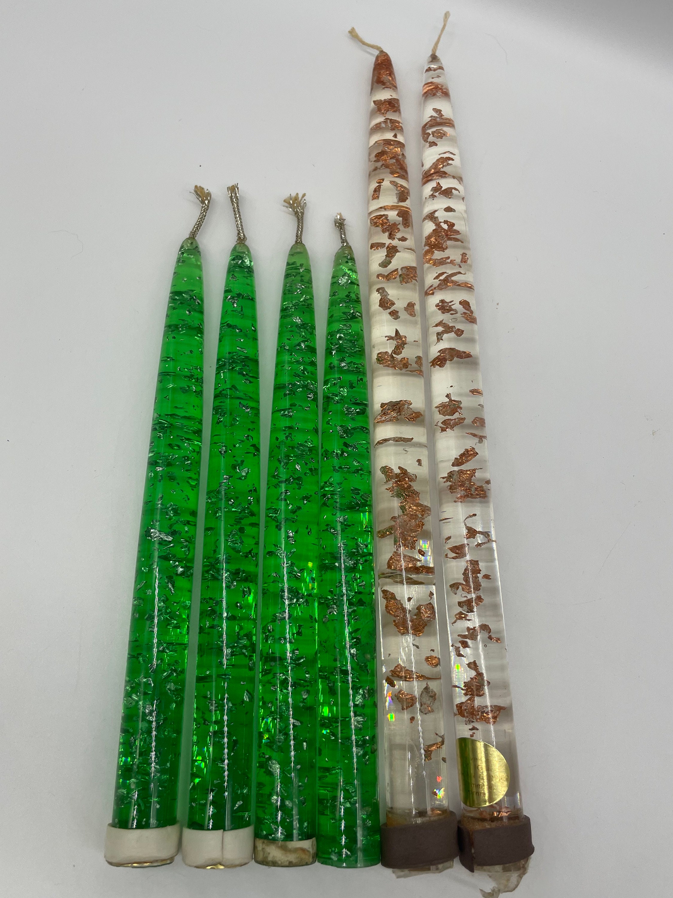 Vintage Lucite Candles Etsy