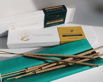 Luxury Boswellia Sacra resin Incense Sticks from Oman - Perfect Catholic Church Gift for Baptism, Confirmation, Wedding