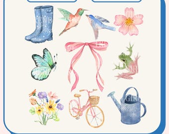 Garden Girl png,Coquette,Garden Girl Aesthetic,Butterflies PNG Boho Butterfly Spring png Flowers png  Boho Floral Boho png,Aesthetic png