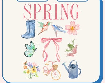 Spring png,Coquette,Garden Girl Aesthetic,Butterflies PNG Boho Butterfly Spring png Flowers png  Boho Floral Boho png,Aesthetic png