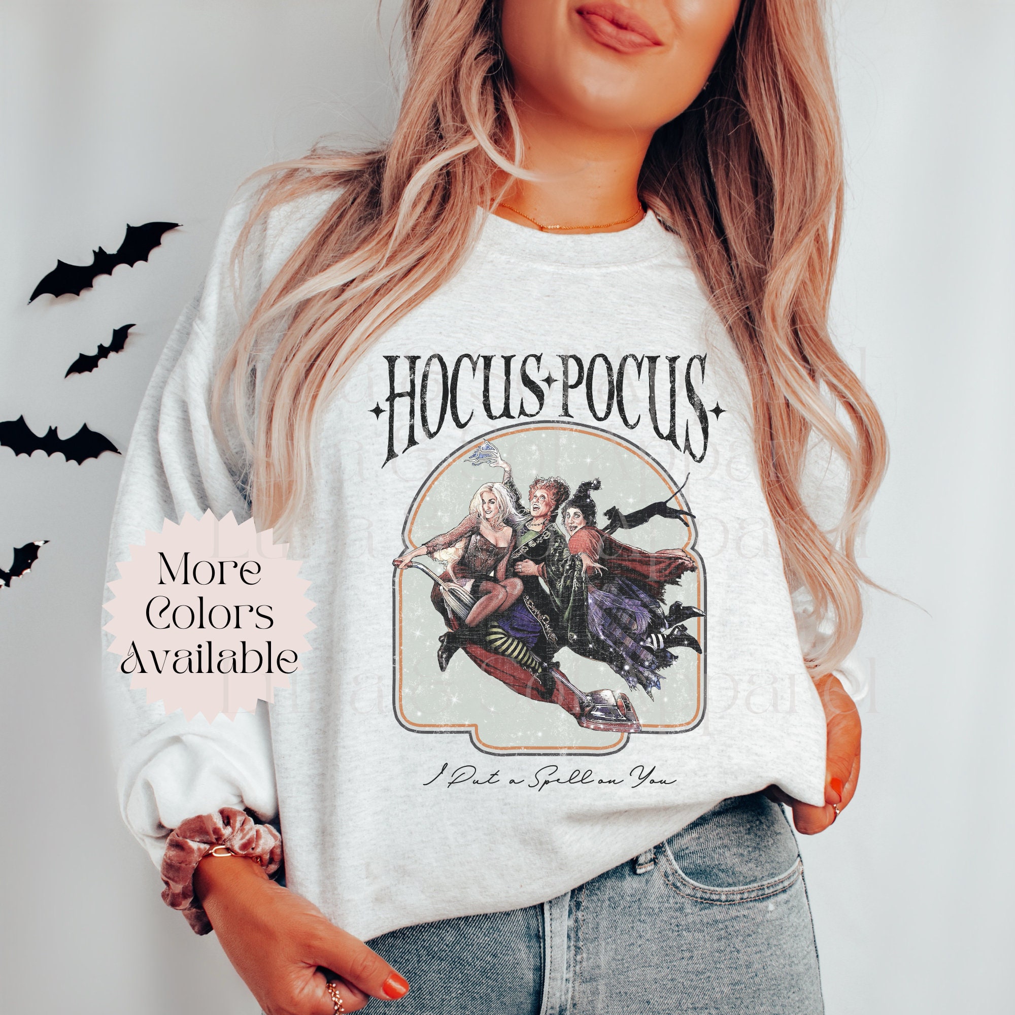 Retro Halloween Sweatshirt, Sanderson Sisters Sweatshirt, Vintage Halloween Swearshirt