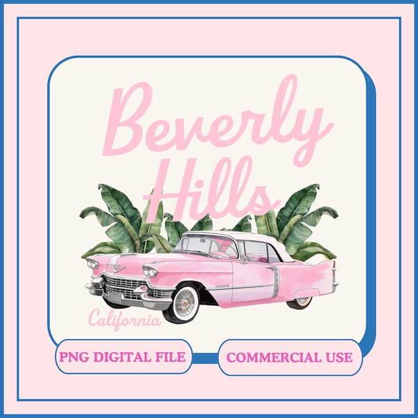 Beverly Hills,Girls Trip png,Travel png,Vacay mode,bachelorette png,sublimation Summer png,Retro summer png,Digital Download