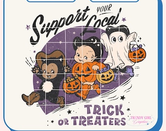 Vintage Halloween PNG, Retro Halloween png, Tshirt Designs, Vintage Witchy Design (Digital Download)