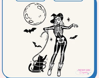 Western Halloween Png,Black Cat png, Haunted Motel Png, Pumpkins Png, Fall Design, Halloween Png, Tis the Season,  (Digital Download)