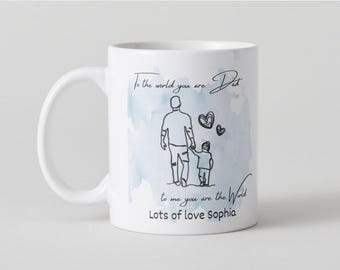Father’s Day personalised mug
