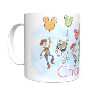 Toy Store watercolour personalised mug image 4