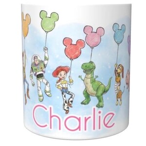 Toy Store watercolour personalised mug image 6