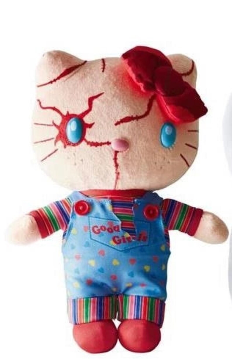 Child's Play Chucky Tiffany Plush Doll Hello Kitty Etsy