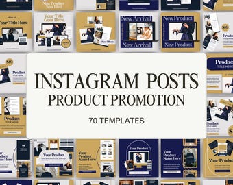 Instagram Lead Magnet Post Templates | Canva Social Media Templates | Social Media Posts | Product Promotion Posts - Eloise