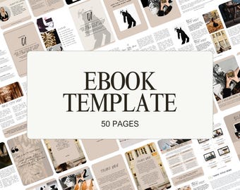 eBook Template for Business Coaches | Edit in Canva | Workbook Template | Business Template - Caroline