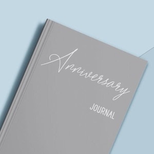 Custom Anniversary Journal | Wedding Gift | Gift For Bride and Groom | Engagement Gift | His Journal | Her Journal | Personalize Anniversary