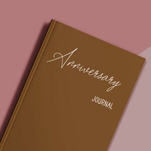 Anniversary Journal | Wedding Gift | Gift For Bride and Groom | Engagement Gift | His Journal | Her Journal | One Year Anniversary
