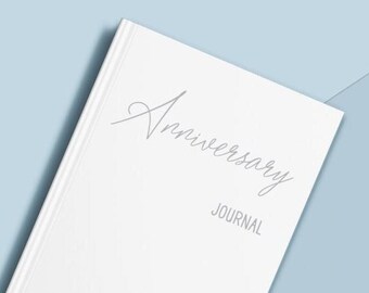 Custom Anniversary Journal | Wedding Gift | Gift For Bride and Groom | Engagement Gift | His Journal | Her Journal | Personalize Anniversary