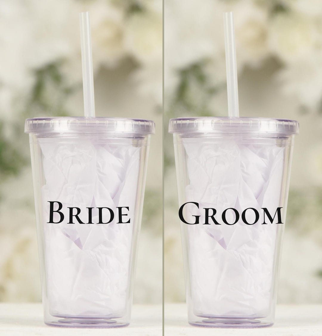 Classic Bride and Groom Matching Cups | Matching Couple Gift ...