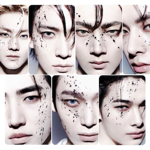 ENHA Desire Unleash Mine Vers Photo Sketch Fan-Made Photocards