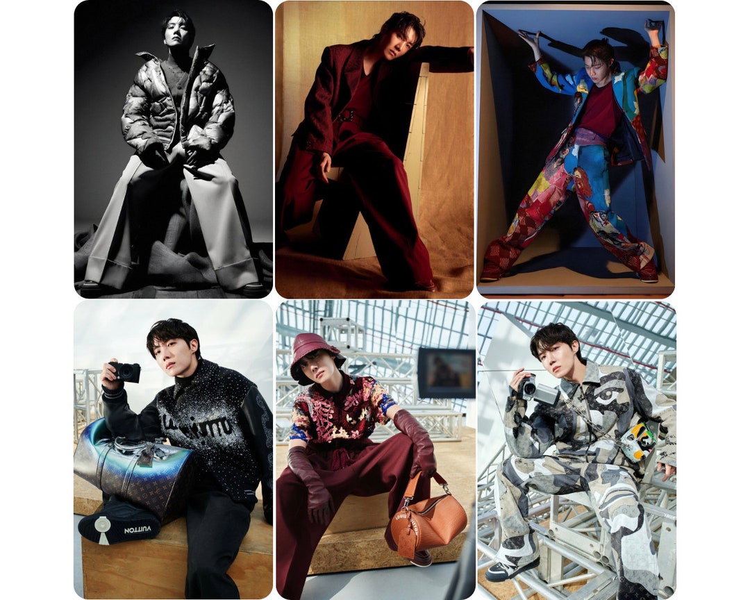 BTS Jhope Hobi Jung Hoseok LV Fashion Ambassador Fan-made 