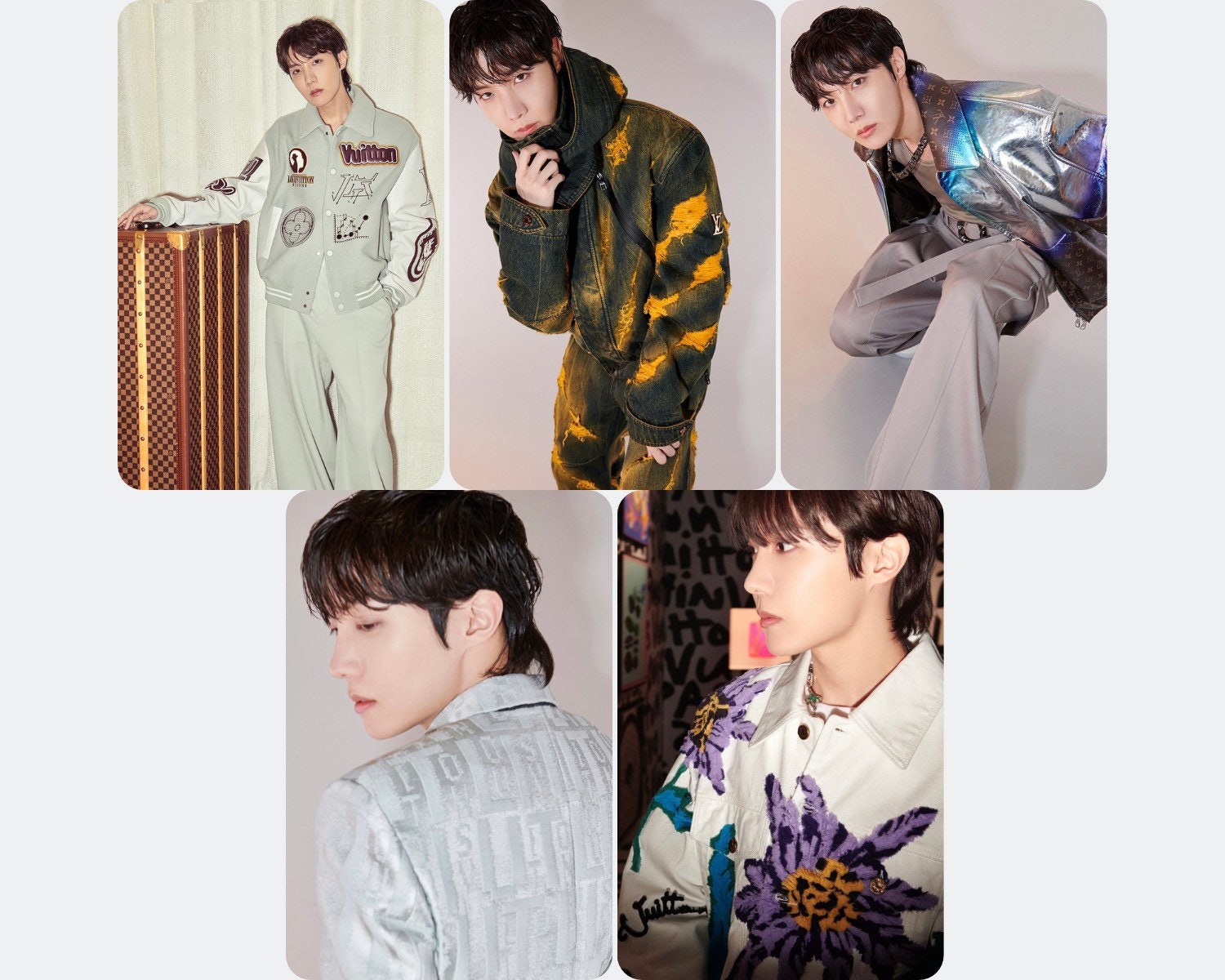 BTS Jhope Hobi Jung Hoseok LV Fashion Ambassador Fan-made 