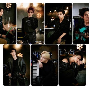 ENHA Rock EN Roll Engene Membership Photo Shoot Fan-Made Photocards
