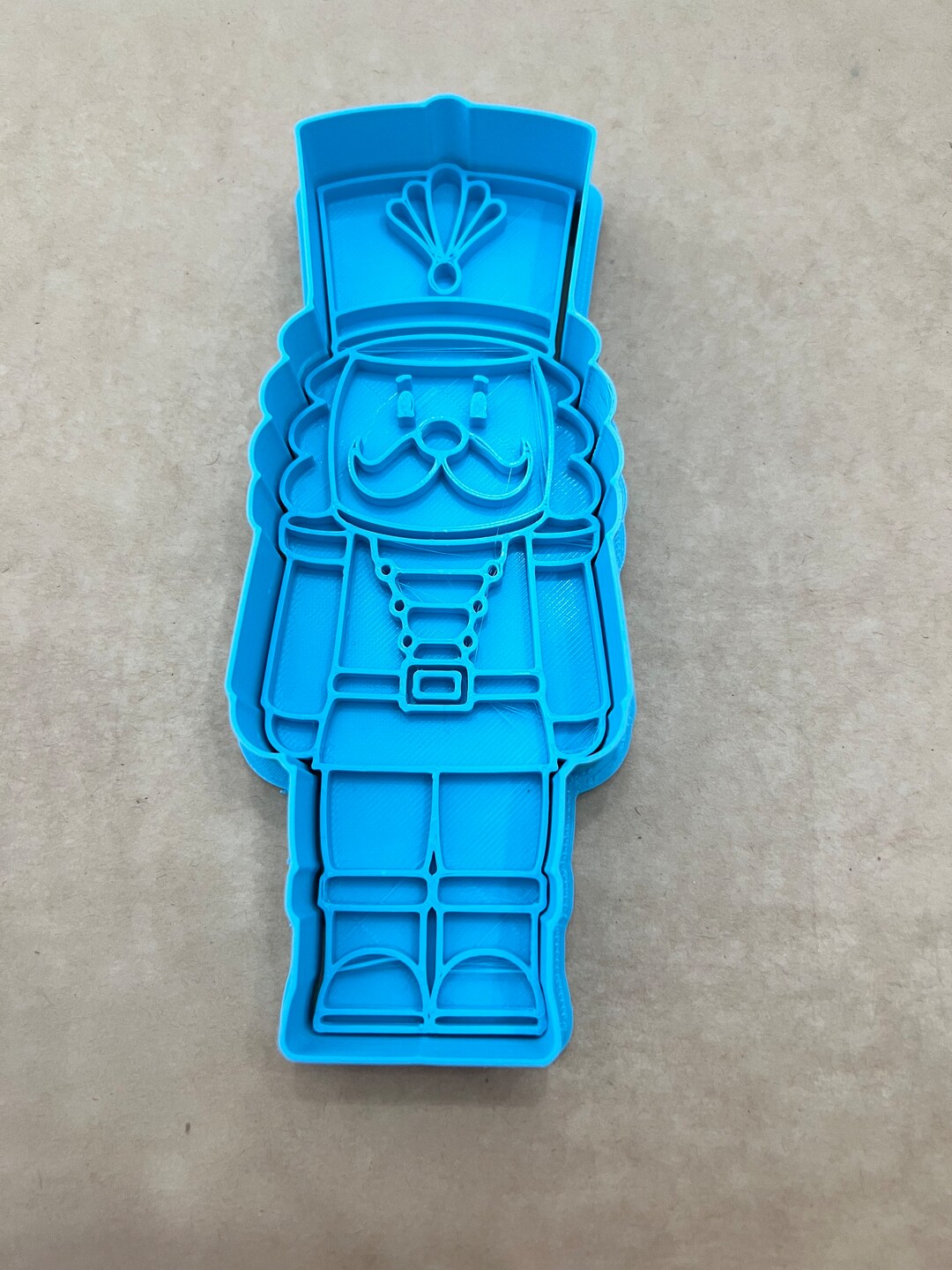 Chubby Nutcracker Cookie Cutter/stamp, Holiday Cookie Cutters, Cookie