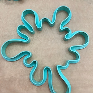 Splat cookie cutter, Christmas cookie cutters, cookie stamps, Christmas tools, clay tools,