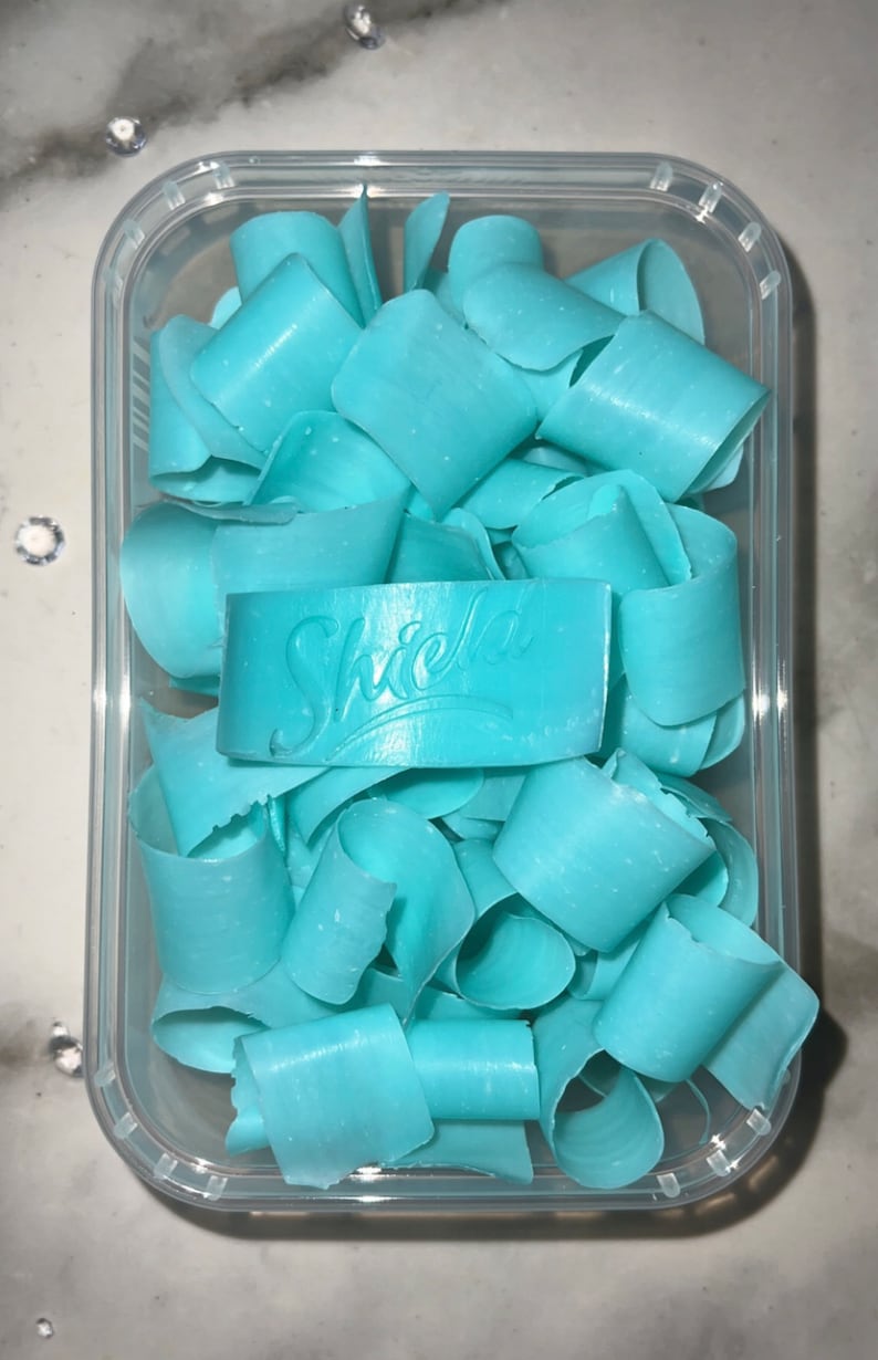 ASMR Blue Soap Set Shield Soap Roses, Cubed, Curls SET Etsy