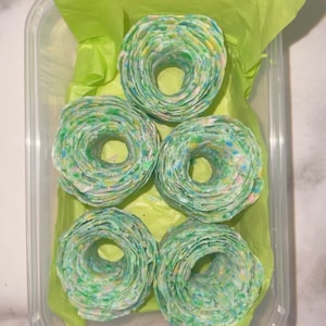 Soap Roses ~ Multicoloured Duru Set of 5