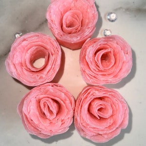 Soap Roses~ Set of 5 (Pink)