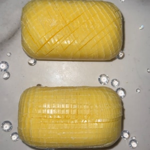 Yellow Soap ~ Cubes or Diamonds