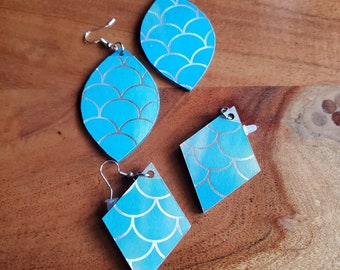 Paper & Wood Earrings