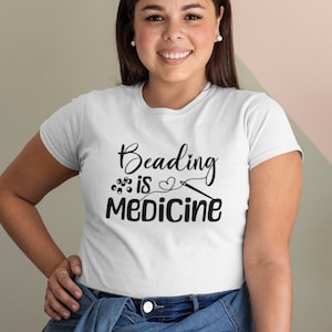 indigene Perlen ist Medizin svg png native digitaler Download für Cricut, Shirts, Wandkunst, bedruckbares Aufbügeln, Sublimation