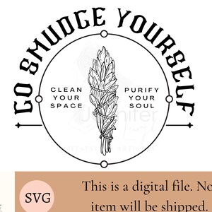 Go smudge yourself SVG Digital Design for Iron On Crafts, shirts