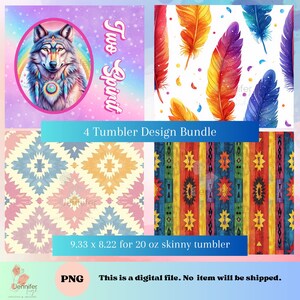 indigenous two spirit Tumbler Wrap png native digital download for 20 oz 9.2 x 8.3 skinny tumbler, sublimation design