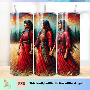 Indigenous Women MMIW Indigenous Png Native Digital Download for 20 Oz ...