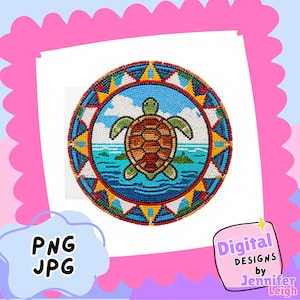 Turtle png native instant download, printable art,  sublimation design