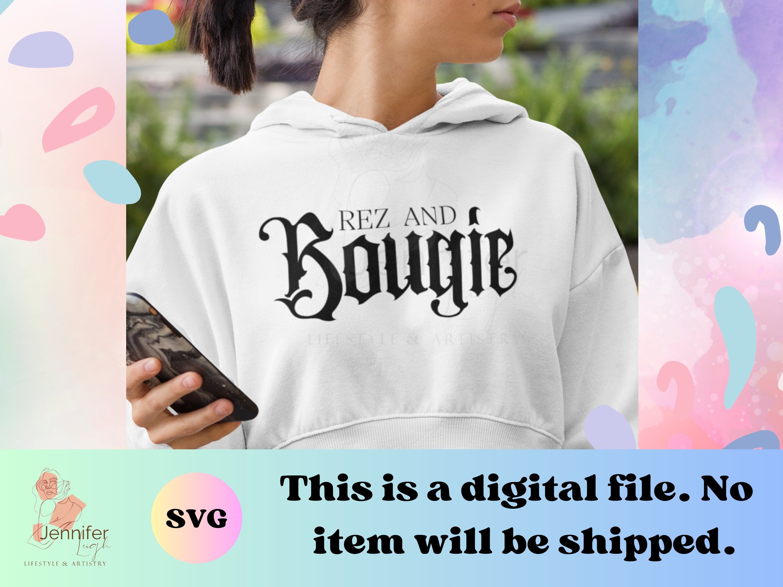 rez and bougie Indigenous SVG PNG native Digital Download for cricut, shirts, vinyl, sublimation