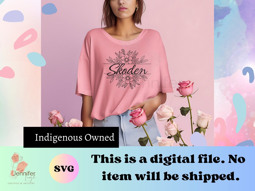Indigenous Skoden SVG Native Digital Download for Cricut Vinyl for
