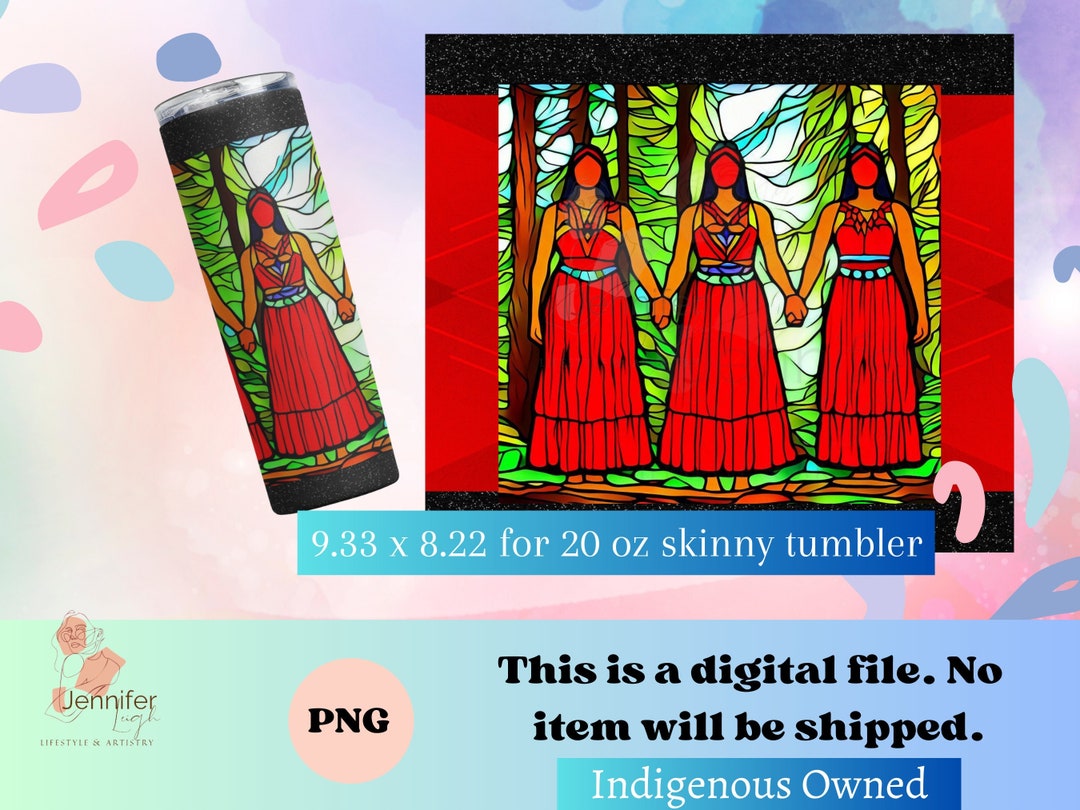 Indigenous Women MMIW Indigenous Png Native Digital Download for 20 Oz ...