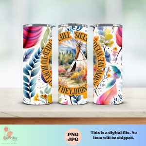 Indigenous They Tried to Bury Us Seeds PNG JPG Native Digital Download