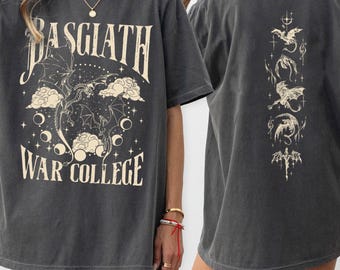 Basgiath War College Book Shirt, Dragon Rider Shirt, Fantasy Bookish Shirt, Book Lover Shirt, Bookworm Shirt, Book Shirt, Bookish War Shirt