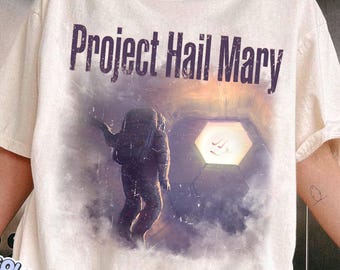 Comfort Colors® Project Hail Mary Shirt, Rocky Amaze Space Tee, Sci-Fi Bookish Merch, Andy Weir Fan Gift, Science Fiction Top